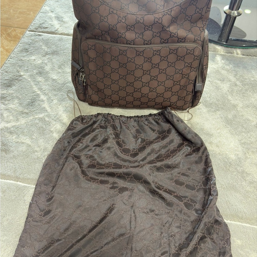 Gucci Brown Backpack